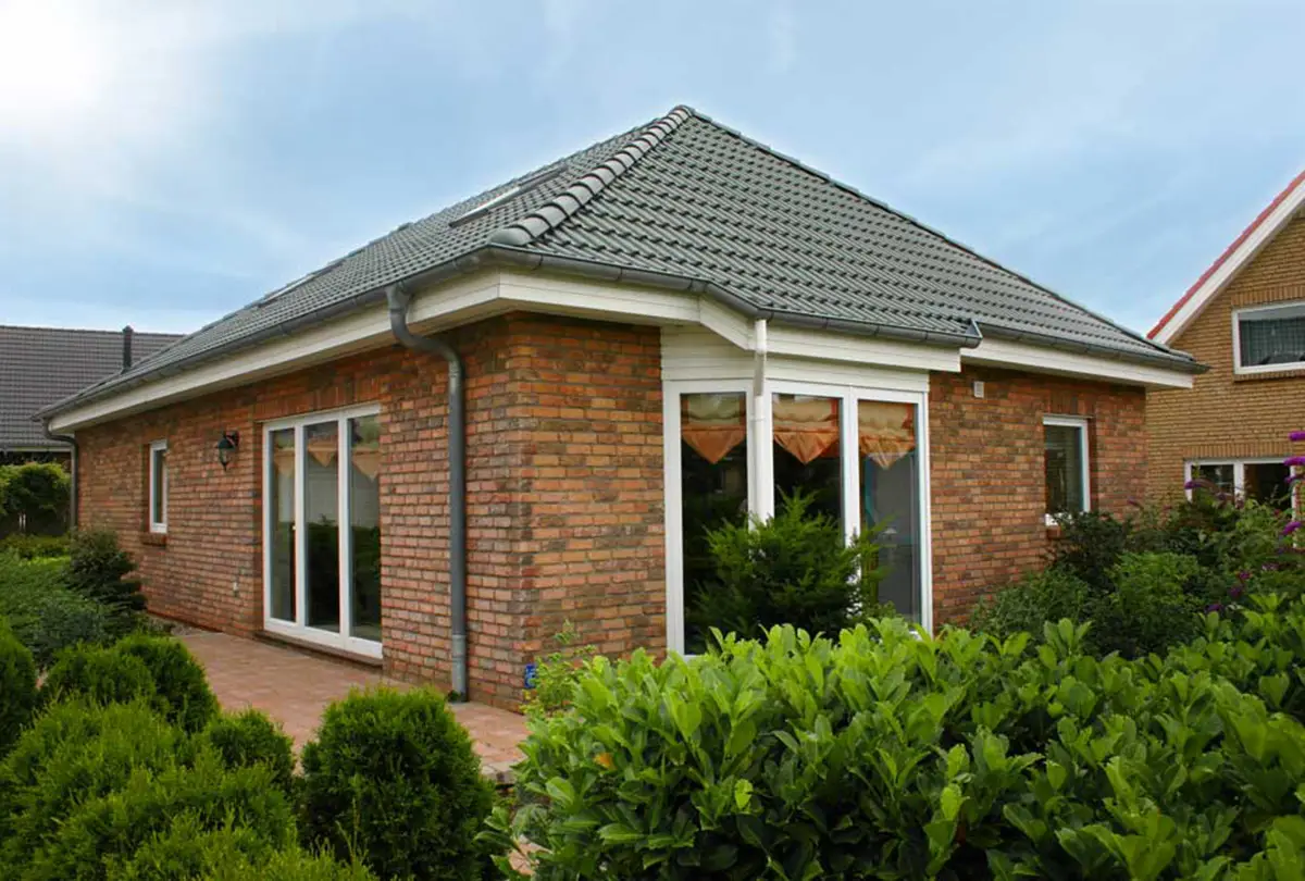 City-Haus – fertiggestelltes Wohnhaus